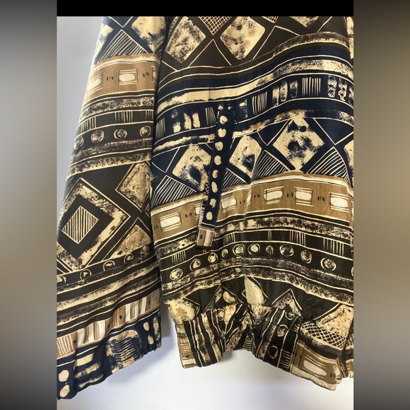 Vintage silk zip up jacket - Picture 5 of 12